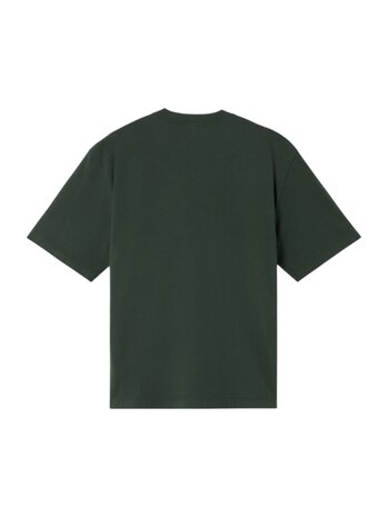 Stone Island STONE ISLAND COMBED ORGANIC COTTON JERSEY T-SHIRT JUNIPER