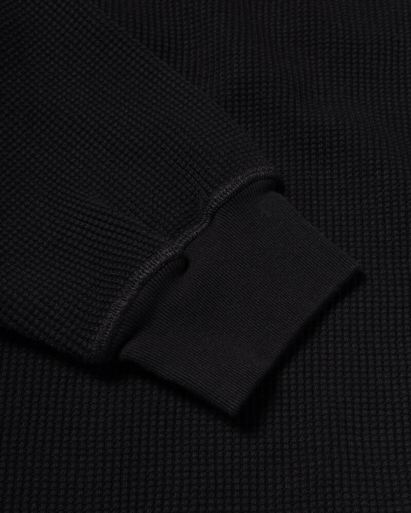 Aries ARIES REVERSIBLE TEMPLE WAFFLE LONGSLEEVE ZWART Aries ARIES REVERSIBLE TEMPLE WAFFLE LONGSLEEVE ZWART