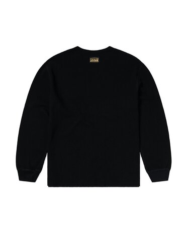 Aries ARIES REVERSIBLE TEMPLE WAFFLE LONGSLEEVE ZWART Aries ARIES REVERSIBLE TEMPLE WAFFLE LONGSLEEVE ZWART