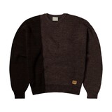 Aries ARIES BI-COLOUR FISHERMAN SWEATER BRUIN