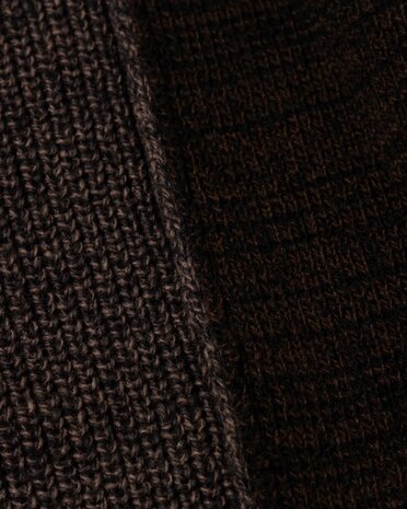 Aries ARIES BI-COLOUR FISHERMAN SWEATER BRUIN Aries ARIES BI-COLOUR FISHERMAN SWEATER BRUIN