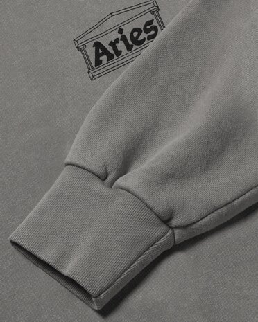 Aries ARIES MINI TEMPLE SWEATER GRIJS Aries ARIES MINI TEMPLE SWEATER GRIJS
