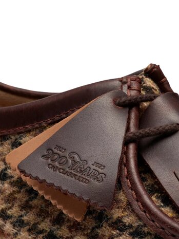Clarks CLARKS WALLABEE BROWN TWEED