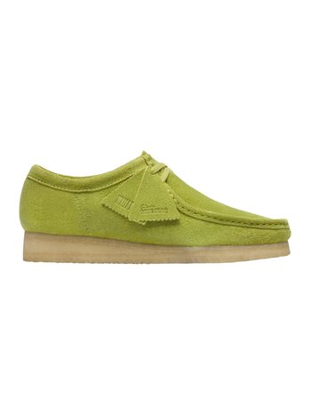 Clarks CLARKS WALLABEE LIME SUEDE