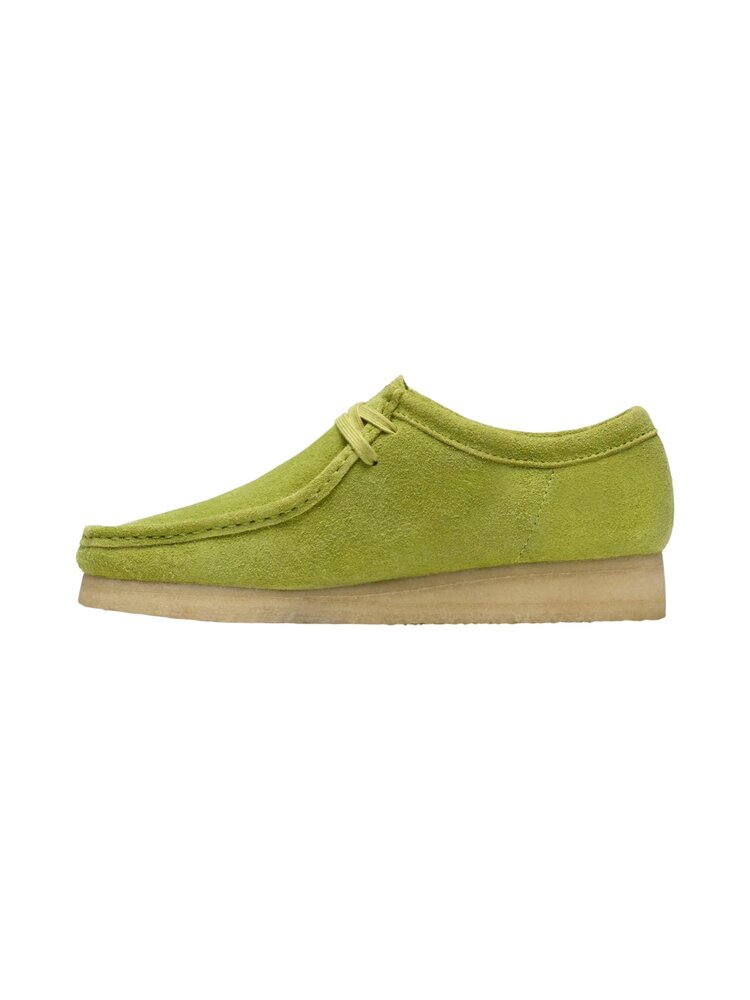 Clarks CLARKS WALLABEE LIME SUEDE