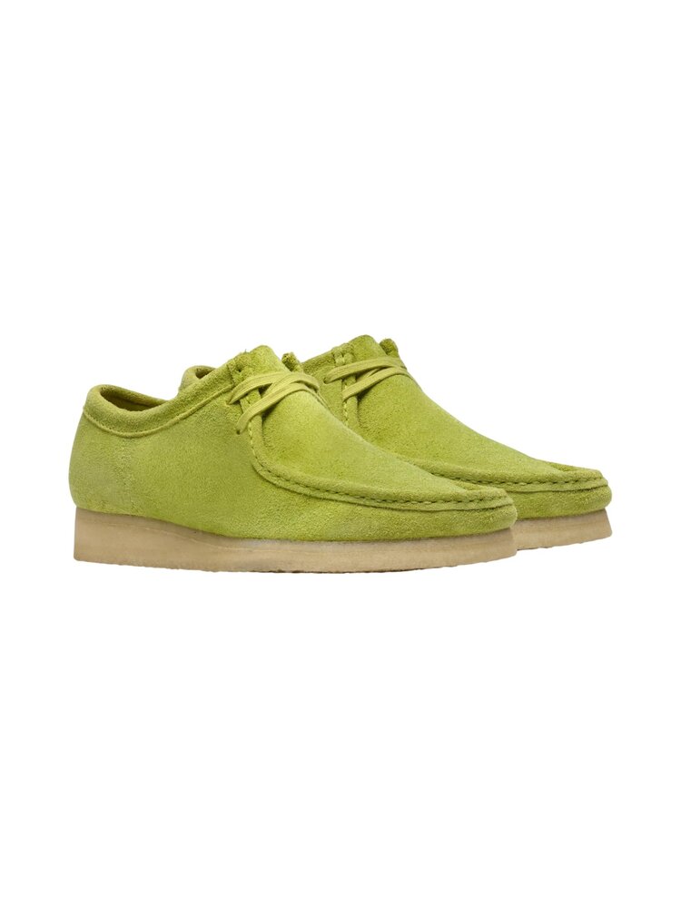 Clarks CLARKS WALLABEE LIME SUEDE