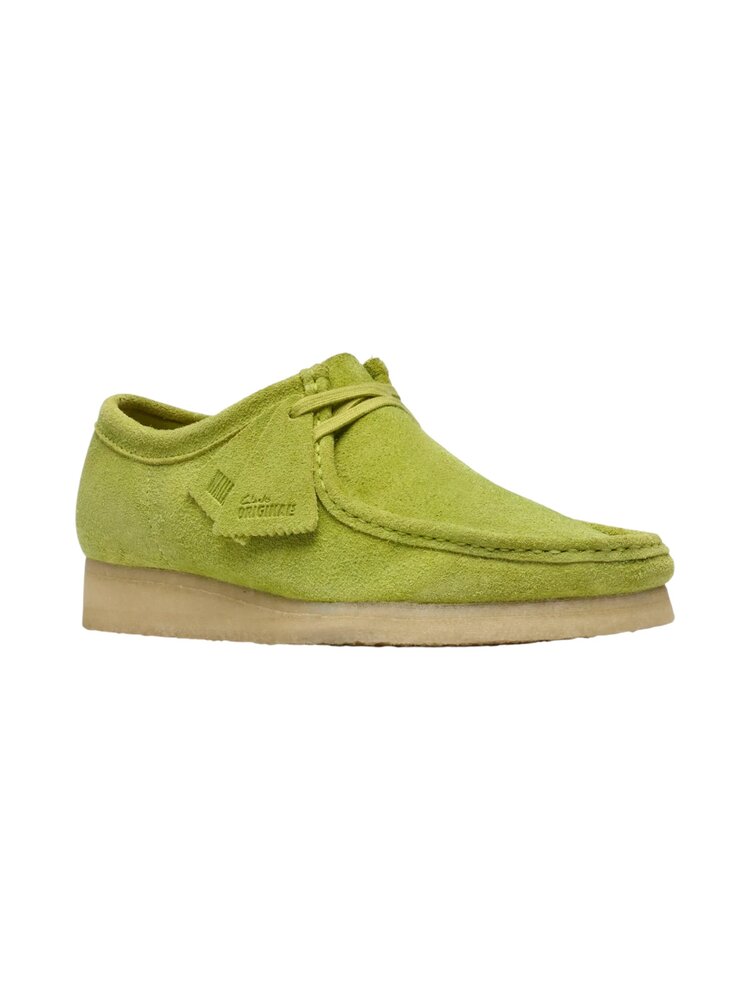 Clarks CLARKS WALLABEE LIME SUEDE