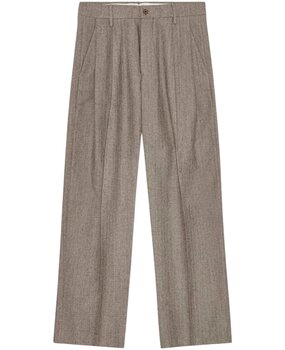 NN.07 JUSTIN PANTALON BROWN MELANGE