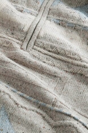 NN07 NN.07 WILLIAM PULLOVER ECRU MULTICOLOUR