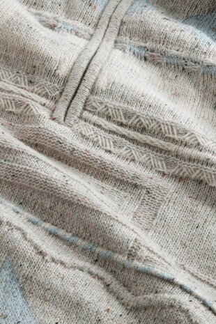 NN.07 WILLIAM PULLOVER ECRU MULTICOLOUR NN.07 WILLIAM PULLOVER ECRU MULTICOLOUR