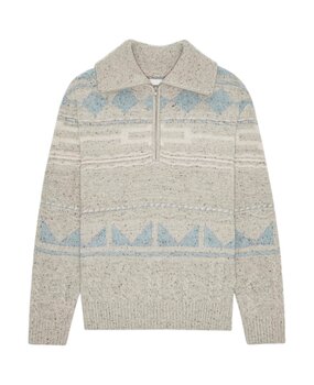 NN.07 WILLIAM PULLOVER ECRU MULTICOLOUR NN.07 WILLIAM PULLOVER ECRU MULTICOLOUR