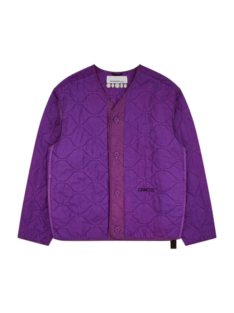 Peacemaker PEACEMAKER BY OAMC COMBAT LINER OVERSHIRT PURPLE Peacemaker PEACEMAKER BY OAMC COMBAT LINER OVERSHIRT PURPLE