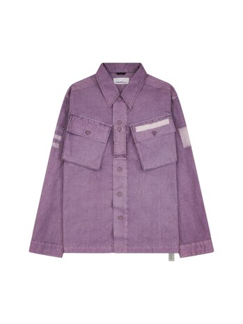 Peacemaker PEACEMAKER BY OAMC MILITARY CARGO SHIRT LILA Peacemaker PEACEMAKER BY OAMC MILITARY CARGO SHIRT LILA