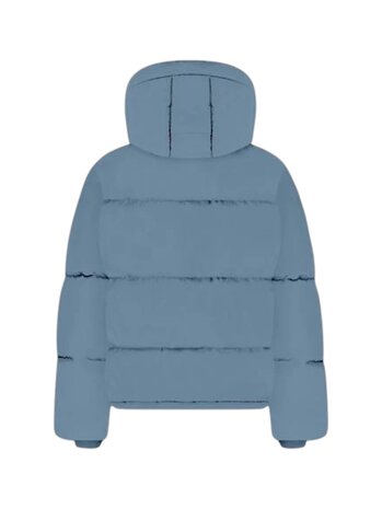 FLÂNEUR SIGNATURE PUFFER JACK LIGHT BLUE