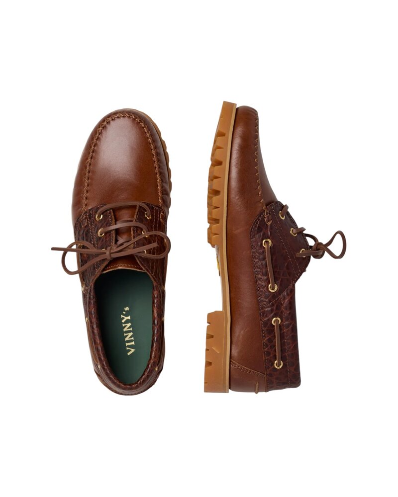 VINNY'S AZTEC BOAT SHOE BRUIN