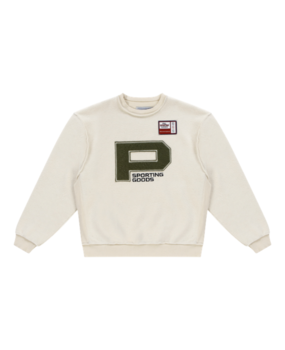 PAL SPORTING GOODS BOUNDARY INSIDE OUT CREWNECK MARSHMELLOW PAL SPORTING GOODS BOUNDARY INSIDE OUT CREWNECK MARSHMELLOW
