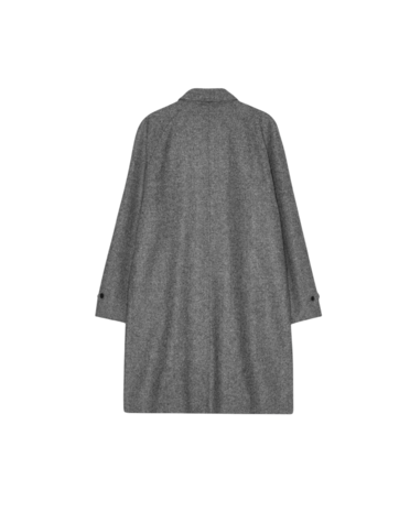 Palmes PALMES TENNIS SOCIETY HERITAGE WOOL COAT GRIJS