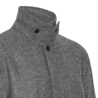 Palmes PALMES TENNIS SOCIETY HERITAGE WOOL COAT GRIJS