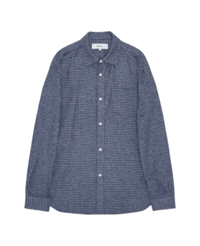 Palmes PALMES COTTON MOULINE SHIRT BLAUW
