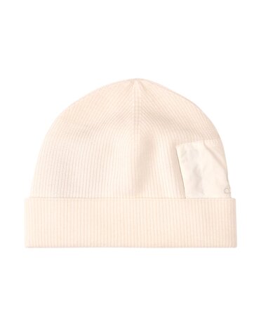 C.P. COMPANY EXTRAFINE MERINO WOOL BEANIE WIT