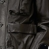 C.P. COMPANY LEATHER MILLE MIGLIA JACKET ZWART C.P. COMPANY LEATHER MILLE MIGLIA JACKET ZWART
