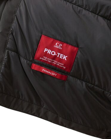 C.P. COMPANY PRO-TEK HOODED PADDED JACK ANTRACIET