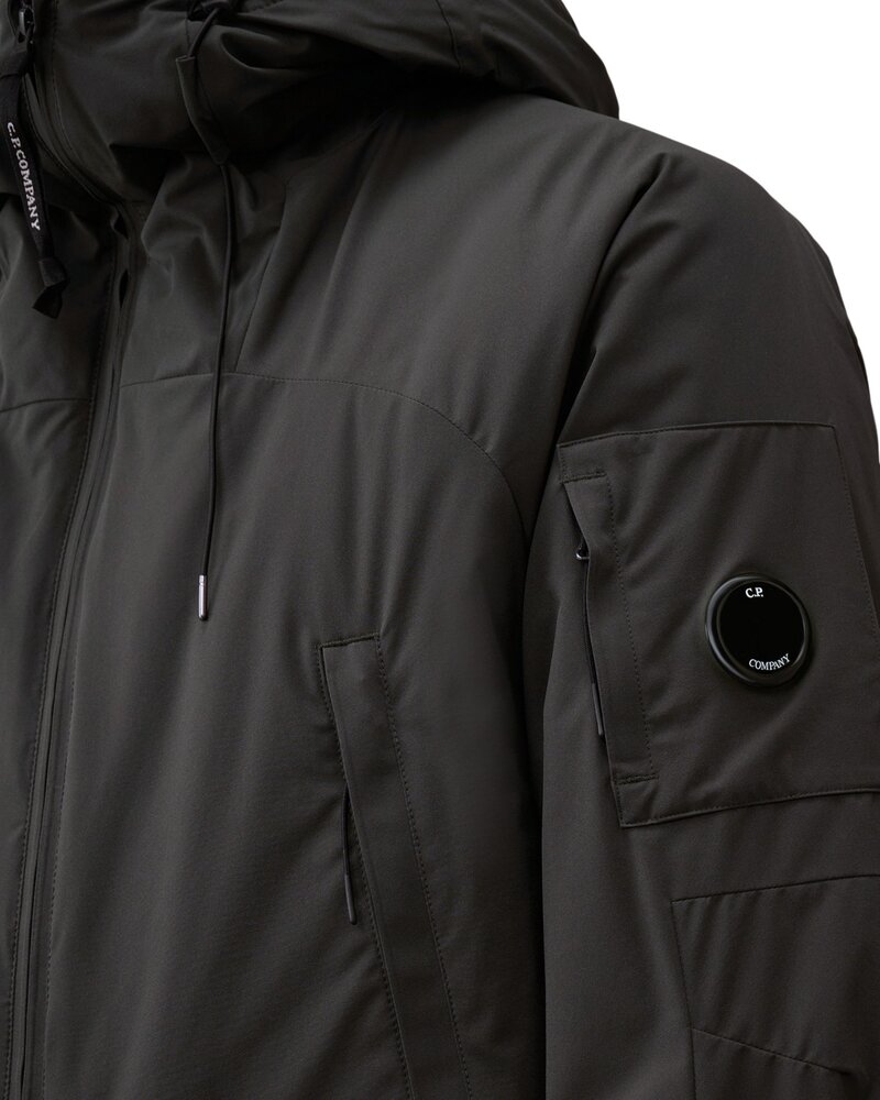C.P. COMPANY PRO-TEK HOODED PADDED JACK ANTRACIET