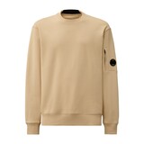 C.P. COMPANY DIAGONAL RAISED FLEECE SWEATER PISTACHIO SHELL