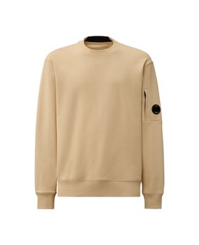 C.P. COMPANY DIAGONAL RAISED FLEECE SWEATER PISTACHIO SHELL C.P. COMPANY DIAGONAL RAISED FLEECE SWEATER PISTACHIO SHELL