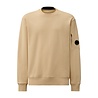 C.P. COMPANY DIAGONAL RAISED FLEECE SWEATER PISTACHIO SHELL C.P. COMPANY DIAGONAL RAISED FLEECE SWEATER PISTACHIO SHELL
