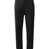 C.P. COMPANY DIAGONAL RAISED FLEECE SWEATPANTS ZWART