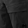 C.P. COMPANY STRETCH SATEEN LOOSE CARGO PANTS DARK SHADOW C.P. COMPANY STRETCH SATEEN LOOSE CARGO PANTS DARK SHADOW