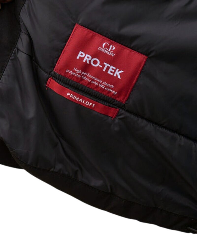 C.P. COMPANY PRO-TEK HOODED PADDED JACK ZWART