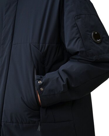 C.P. COMPANY PRO-TEK HOODED PADDED PARKA JACK MARINE
