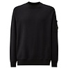 C.P. COMPANY MERINO WOOL FELTED PULLOVER MARINE C.P. COMPANY MERINO WOOL FELTED PULLOVER MARINE