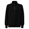 C.P. COMPANY DIAGONAL RAISED FLEECE HALF ZIP ZWART C.P. COMPANY DIAGONAL RAISED FLEECE HALF ZIP ZWART