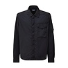 C.P. COMPANY CHROME-R LENS ZIPPED OVERSHIRT MARINE C.P. COMPANY CHROME-R LENS ZIPPED OVERSHIRT MARINE