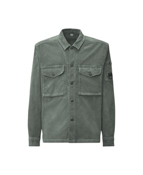 C.P. COMPANY CODUROY OVERSHIRT GUNMETAL C.P. COMPANY CODUROY OVERSHIRT GUNMETAL
