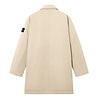 STONE ISLAND PADDED MICRO TWILL CAR COAT DESERT STONE ISLAND PADDED MICRO TWILL CAR COAT DESERT