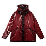 STONE ISLAND UNEVEN RIPSTOP PRISMATICO PARKA JACK DARK BURGUNDY
