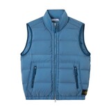 STONE ISLAND SEAMLESS TUNNEL NYLON DOWN-TC BODYWARMER BLEU ACCIAIO