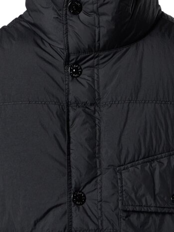 STONE ISLAND CRINKLE REPS NY BODYWARMER ZWART