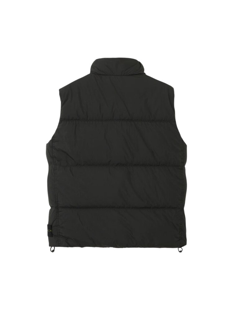 STONE ISLAND CRINKLE REPS NY BODYWARMER ZWART