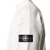 STONE ISLAND RAW BEAUTY KNIT-LOOK COTTON SWEATER NATUREL WHITE STONE ISLAND RAW BEAUTY KNIT-LOOK COTTON SWEATER NATUREL WHITE