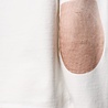 STONE ISLAND RAW BEAUTY KNIT-LOOK COTTON SWEATER NATUREL WHITE STONE ISLAND RAW BEAUTY KNIT-LOOK COTTON SWEATER NATUREL WHITE