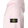 STONE ISLAND BRUSHED ORGANIC COTTON FLEECE HOODIE ROZE STONE ISLAND BRUSHED ORGANIC COTTON FLEECE HOODIE ROZE
