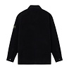 Stone Island STONE ISLAND ORGANIC COTTON CORDUROY 800 OVERSHIRT ZWART