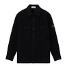 STONE ISLAND ORGANIC COTTON CORDUROY 800 OVERSHIRT ZWART STONE ISLAND ORGANIC COTTON CORDUROY 800 OVERSHIRT ZWART