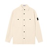 STONE ISLAND ORGANIC COTTON CORDUROY 800 OVERSHIRT IVORY STONE ISLAND ORGANIC COTTON CORDUROY 800 OVERSHIRT IVORY