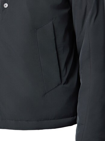 STONE ISLAND MICRO TWILL JACK ZWART